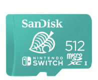 SANDISK Nintendo Switch microSDXC 512GB, 100/90 MB/s (V30, U3, C10, A1, UHS-1) - 673862 - zdjęcie 1